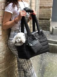 Luxury Quilted Tote - Black